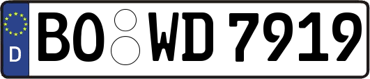 BO-WD7919