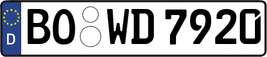 BO-WD7920