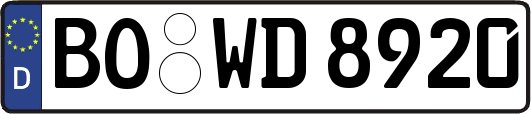 BO-WD8920
