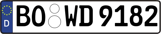 BO-WD9182