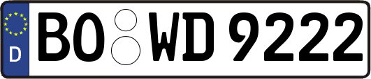 BO-WD9222
