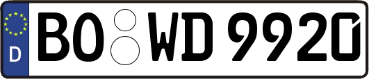 BO-WD9920