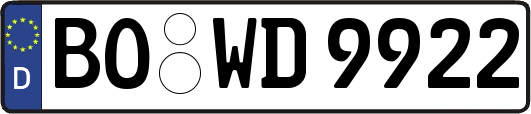 BO-WD9922