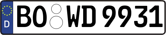 BO-WD9931