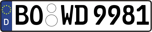 BO-WD9981