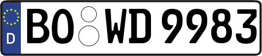BO-WD9983