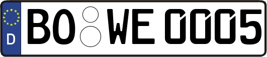 BO-WE0005