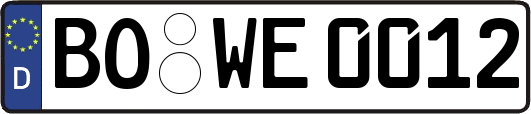 BO-WE0012
