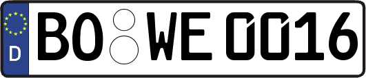 BO-WE0016