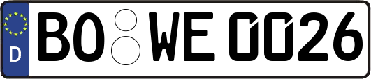 BO-WE0026