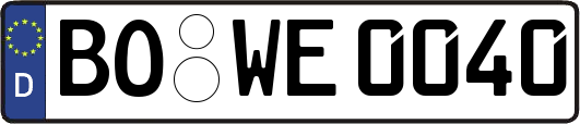 BO-WE0040