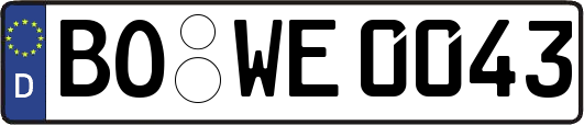 BO-WE0043