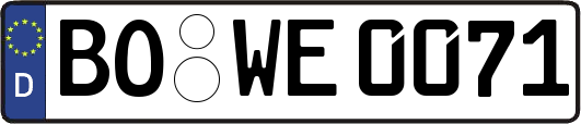 BO-WE0071