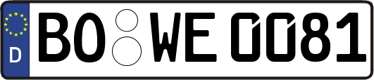 BO-WE0081