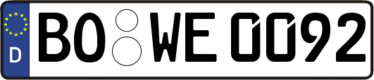 BO-WE0092