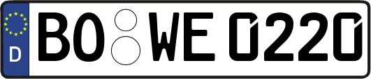 BO-WE0220