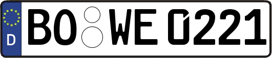 BO-WE0221