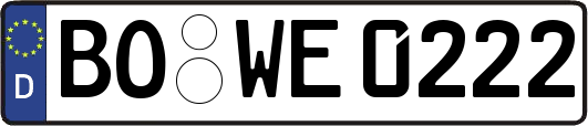 BO-WE0222