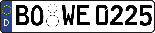 BO-WE0225