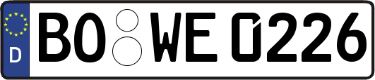 BO-WE0226