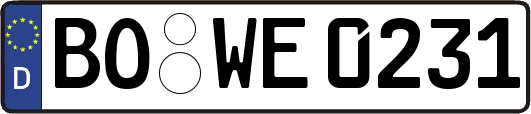 BO-WE0231
