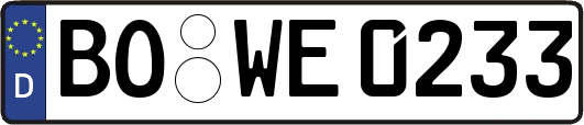BO-WE0233