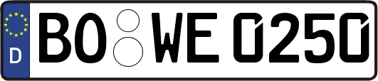 BO-WE0250