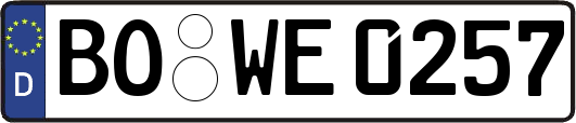 BO-WE0257