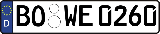 BO-WE0260