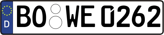 BO-WE0262