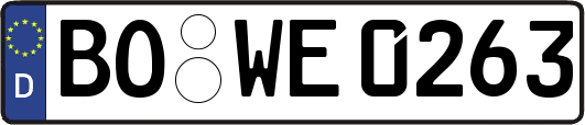 BO-WE0263