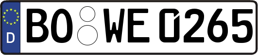 BO-WE0265