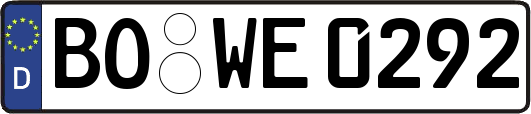 BO-WE0292