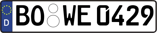 BO-WE0429