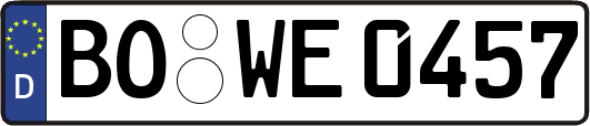 BO-WE0457