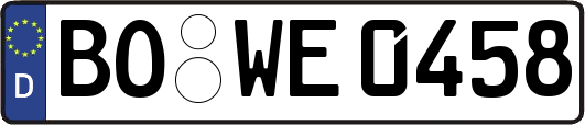 BO-WE0458