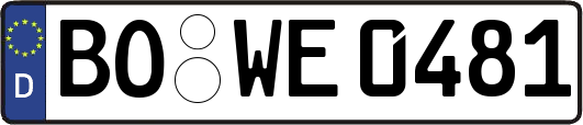 BO-WE0481