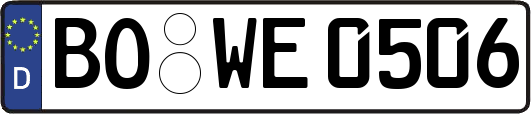 BO-WE0506