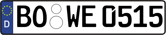 BO-WE0515