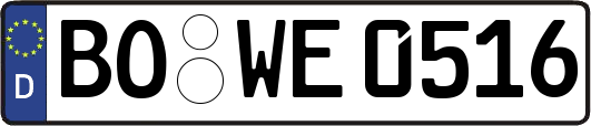 BO-WE0516