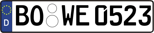 BO-WE0523