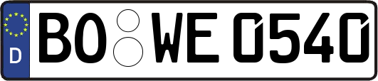 BO-WE0540
