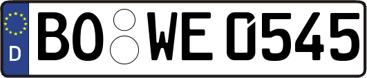 BO-WE0545