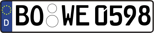 BO-WE0598