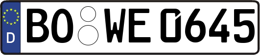 BO-WE0645