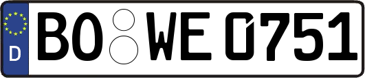 BO-WE0751