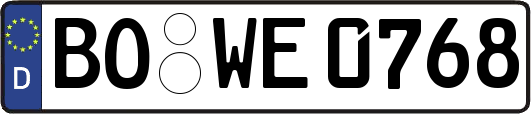 BO-WE0768