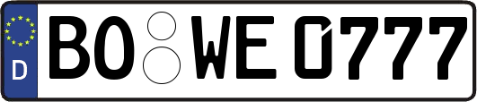 BO-WE0777