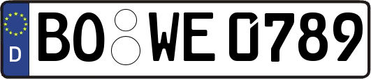 BO-WE0789