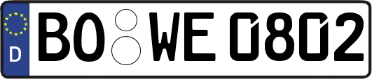 BO-WE0802